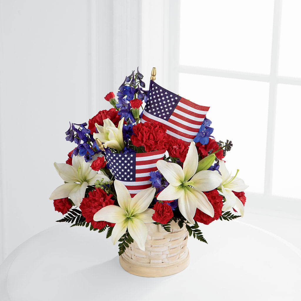American Glory Bouquet – Flowers By Marianne, Hampton Falls NH