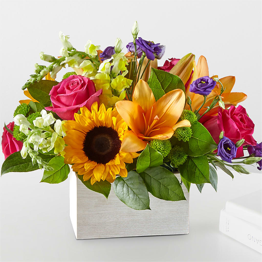 Best Day Box Bouquet – Flowers By Marianne, Hampton Falls NH