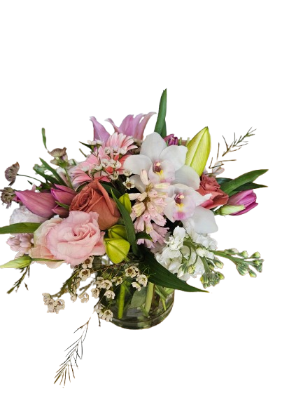 Blush Orchid Garden – Flowers By Marianne, Hampton Falls NH