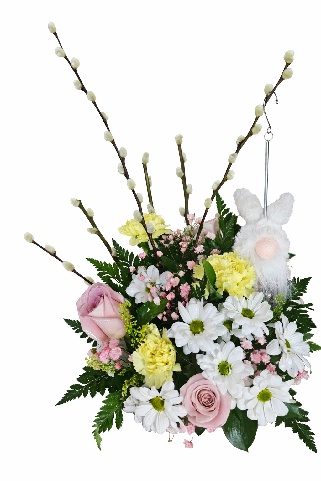 Gnome for Spring – Flowers By Marianne, Hampton Falls NH