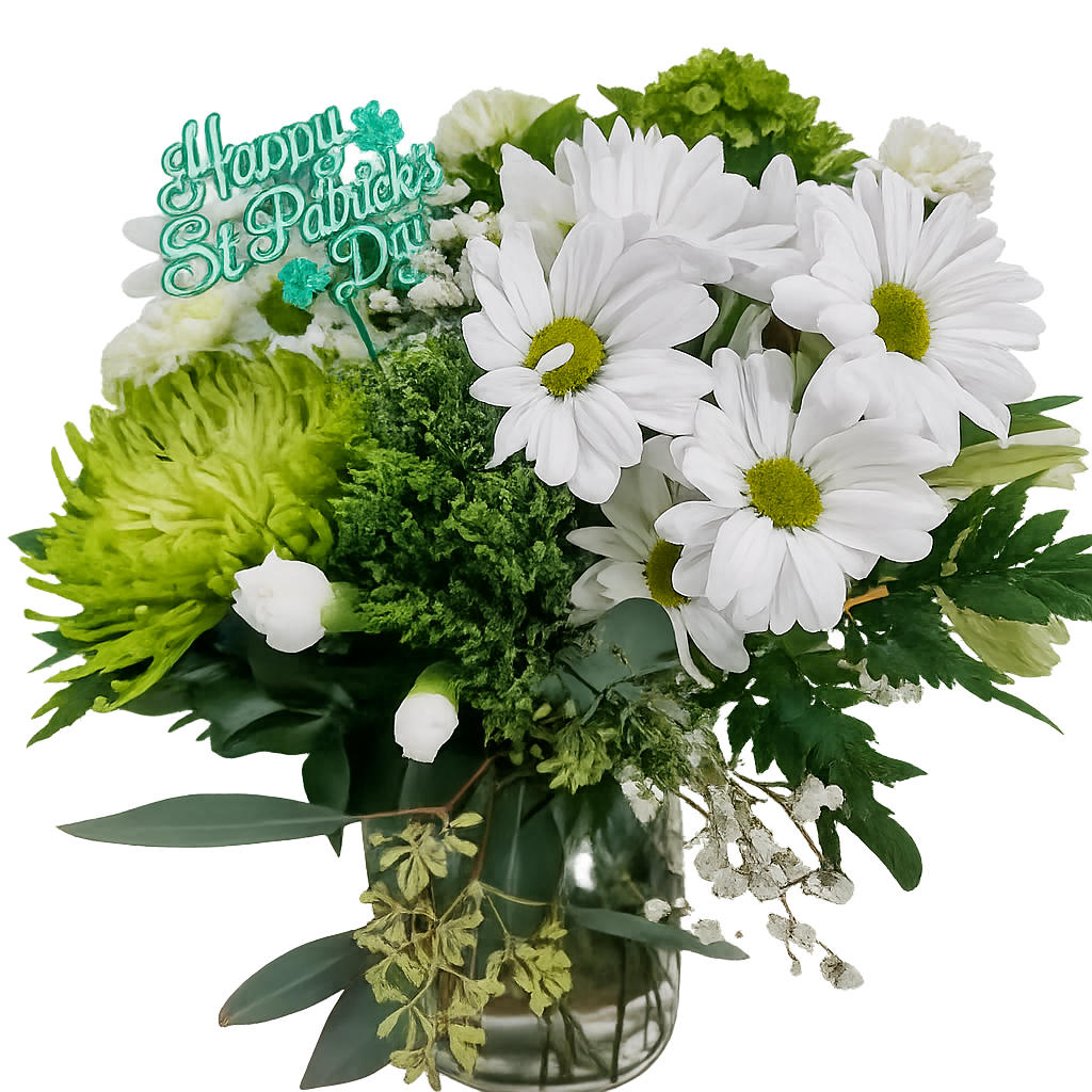"Irish" you were here bouquet – Flowers By Marianne, Hampton Falls NH