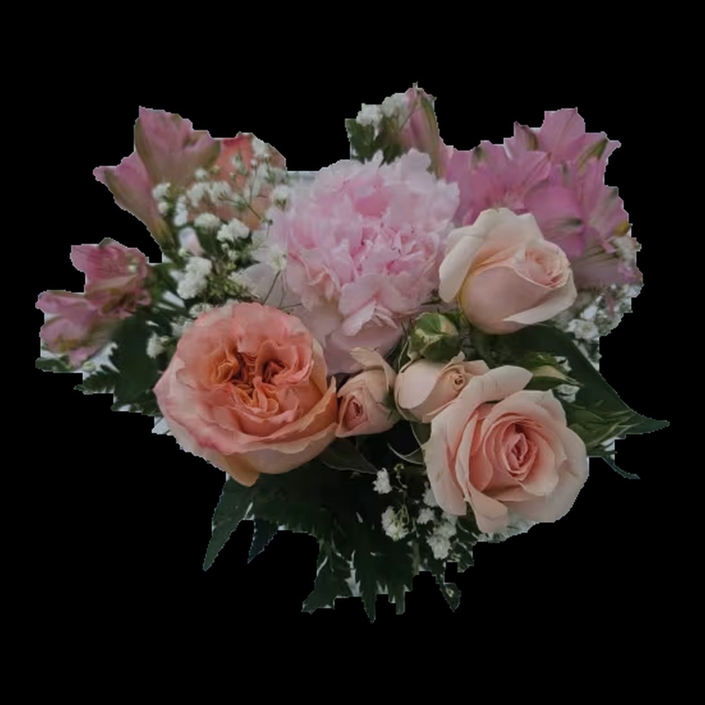 Just Peachy Bouquet – Flowers By Marianne, Hampton Falls NH