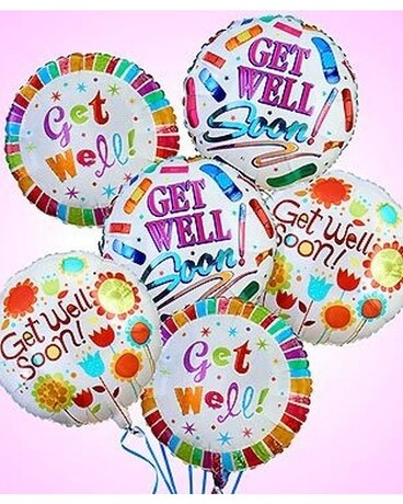 Get Well Mylar Balloon – Flowers By Marianne, Hampton Falls NH
