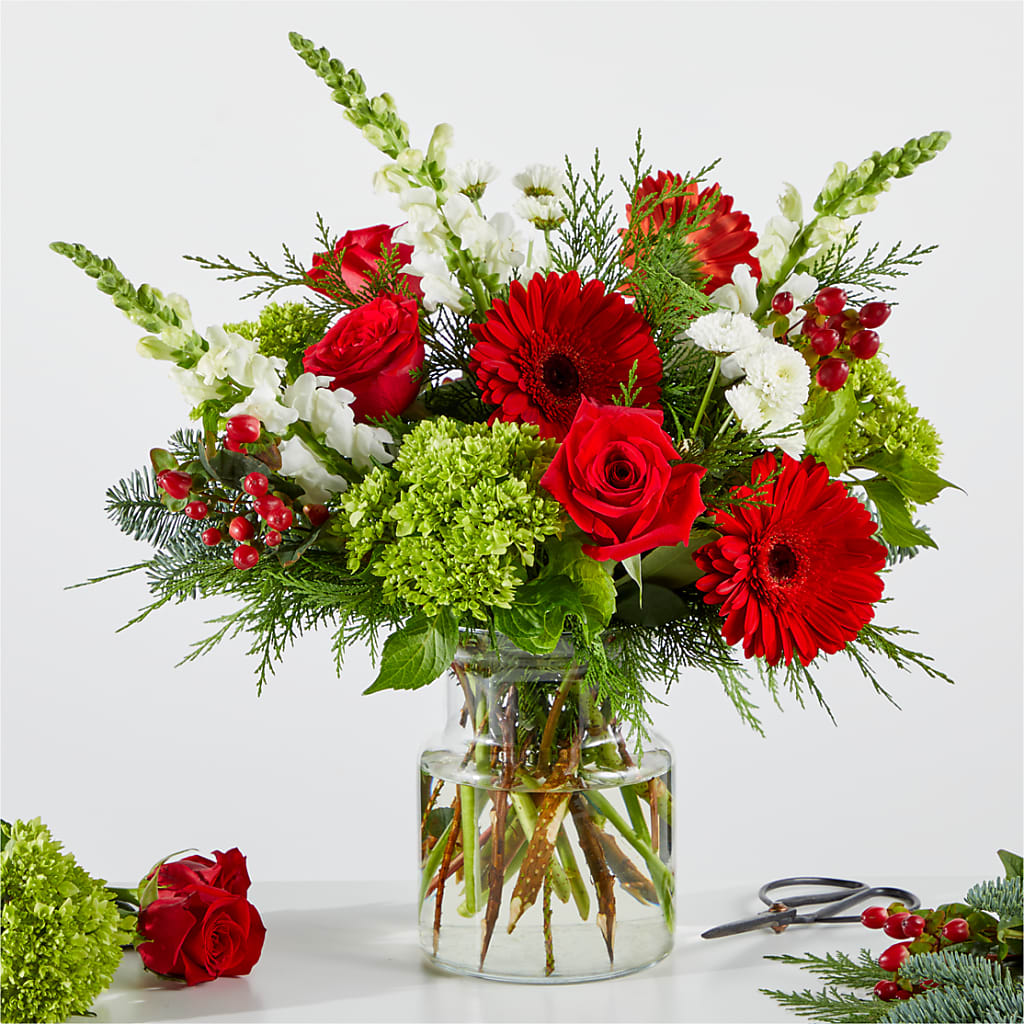 Merry Moment Bouquet – A Florist Original – Flowers By Marianne, Hampton Falls NH