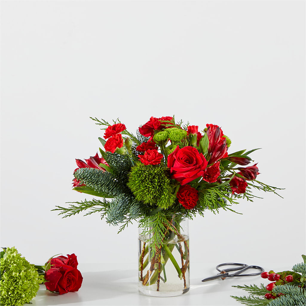 Merry Moment Bouquet – A Florist Original – Flowers By Marianne, Hampton Falls NH