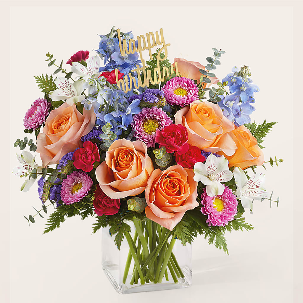 Birthday Bash Bouquet – Flowers By Marianne, Hampton Falls NH