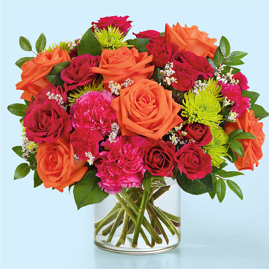 Colorful Carnival Bouquet – Flowers By Marianne, Hampton Falls NH