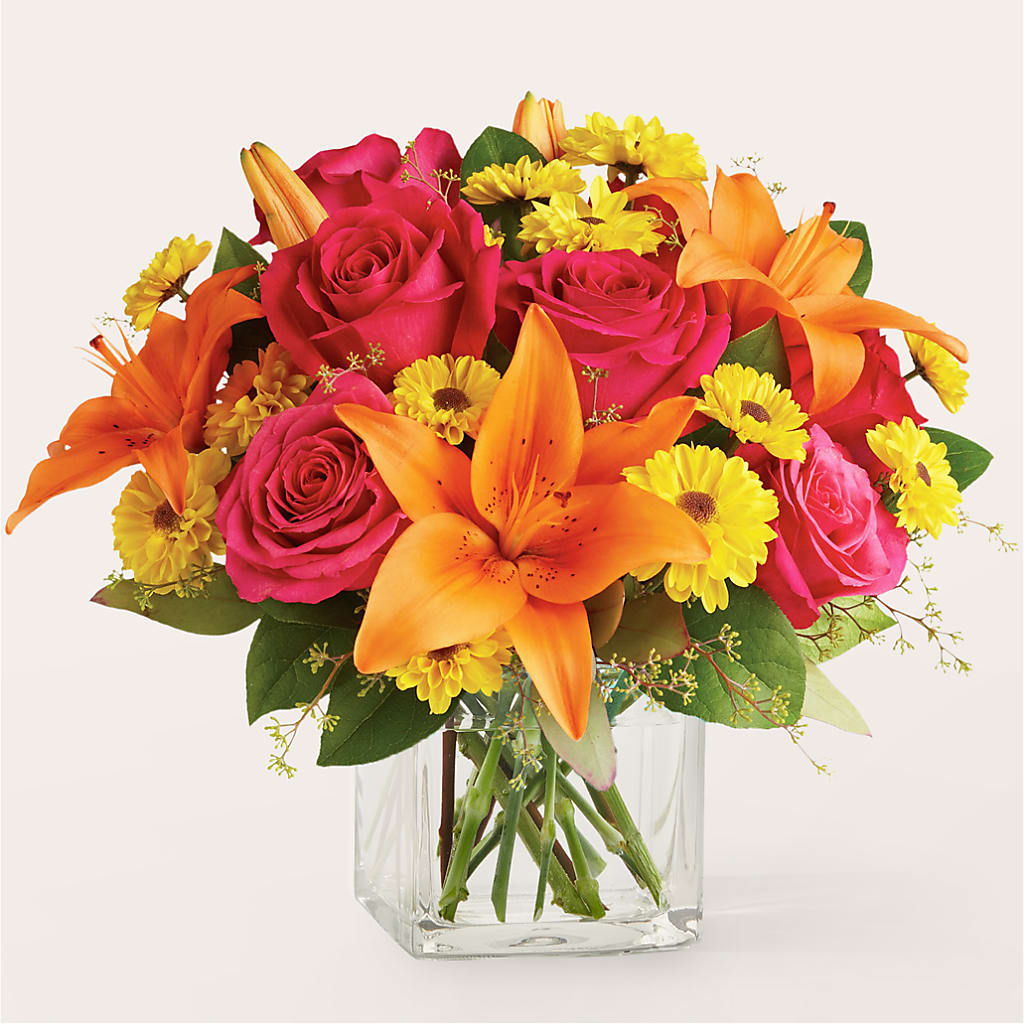 Neon Lights Bouquet – Flowers By Marianne, Hampton Falls NH