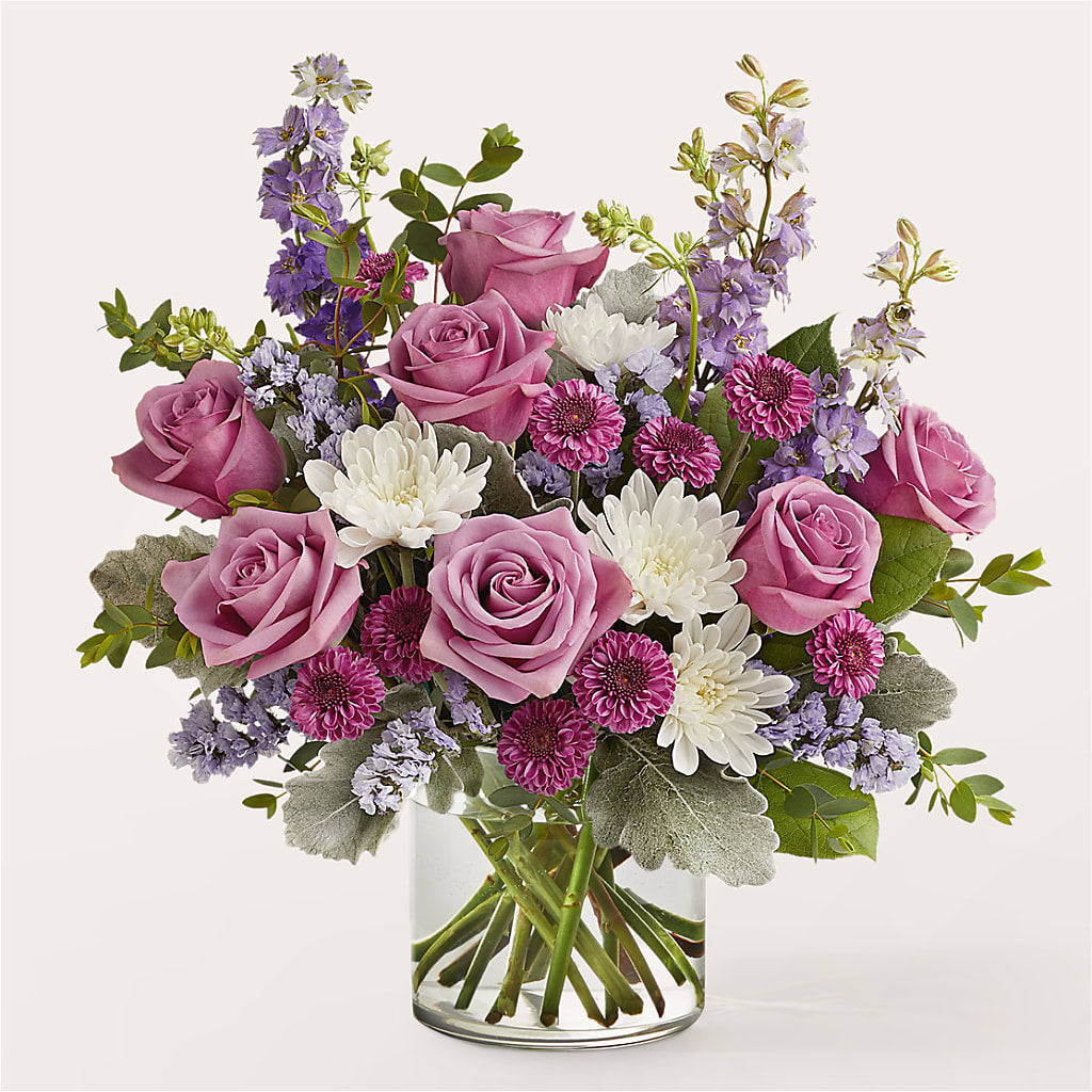 Violet Frost Bouquet – Flowers By Marianne, Hampton Falls NH