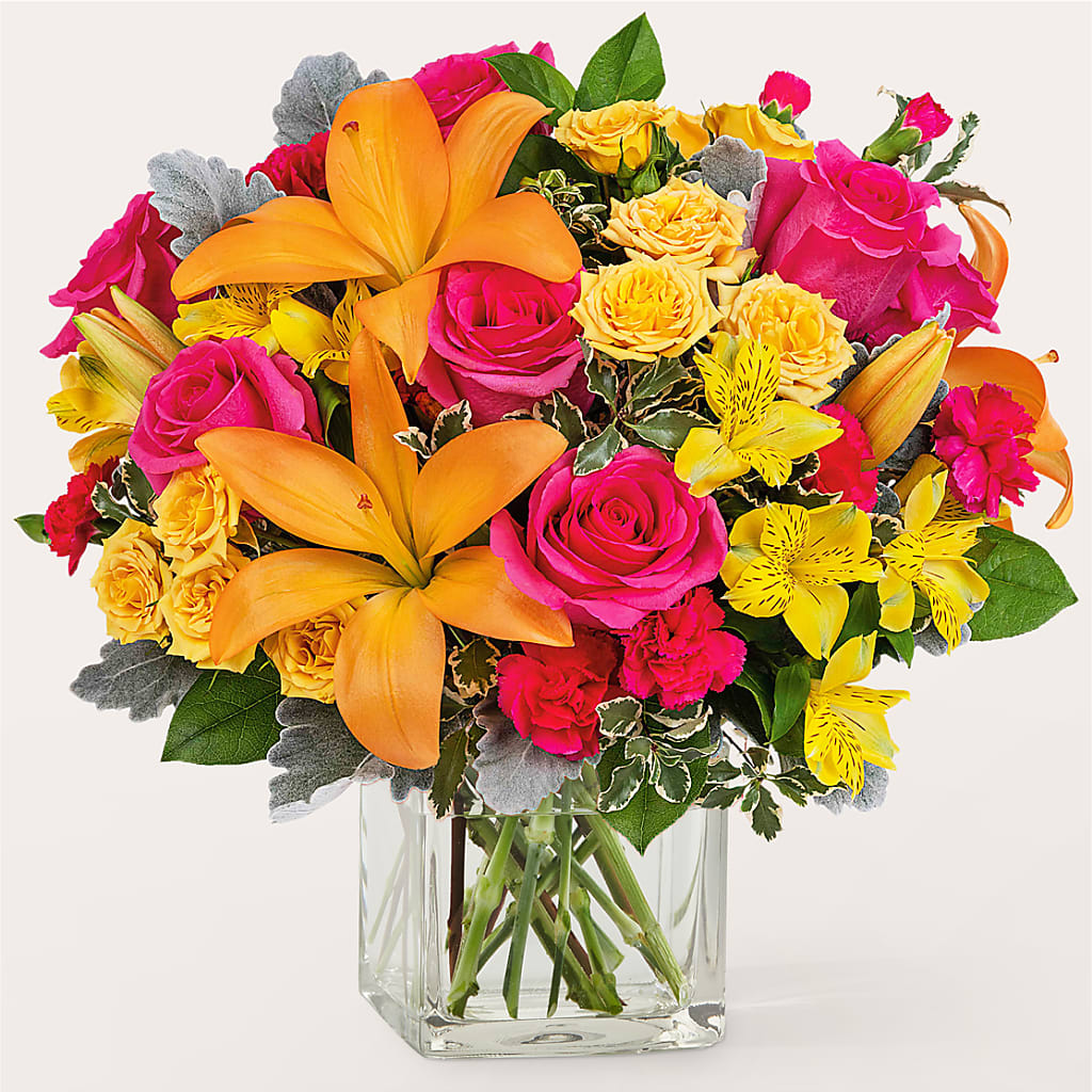 To the Tropics Bouquet – Flowers By Marianne, Hampton Falls NH