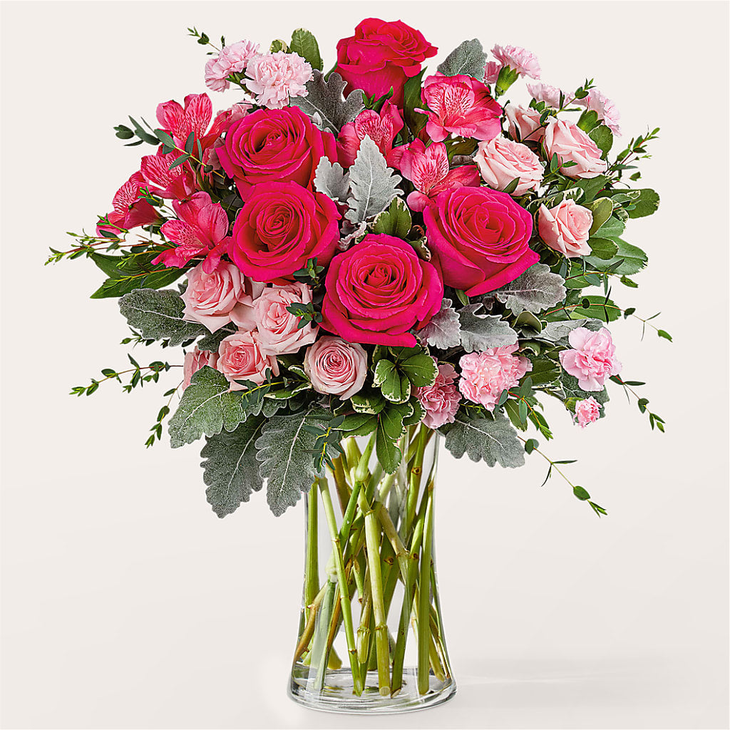 Tickled Pink Bouquet – Flowers By Marianne, Hampton Falls NH