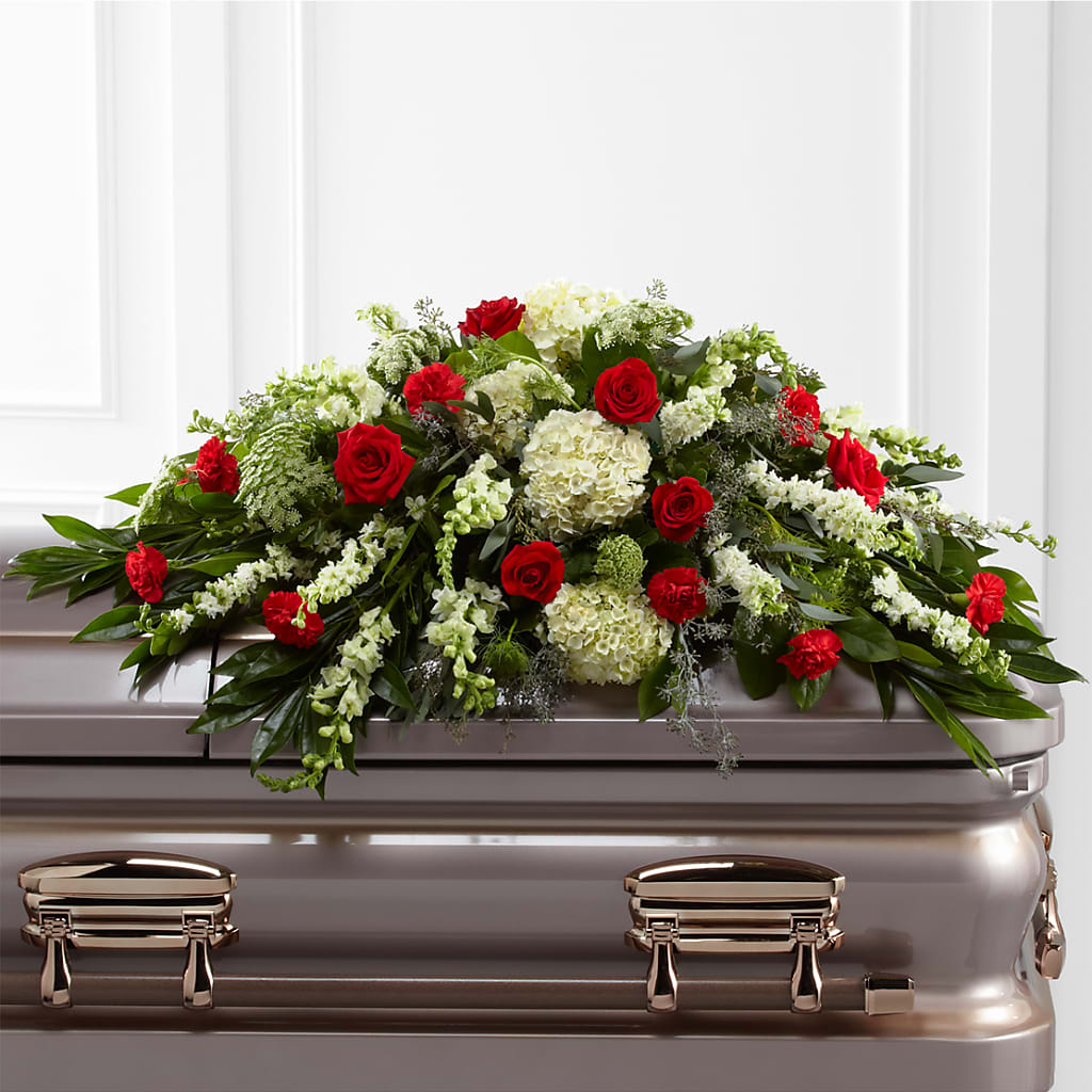 Sincerity Casket Spray – Flowers By Marianne, Hampton Falls NH