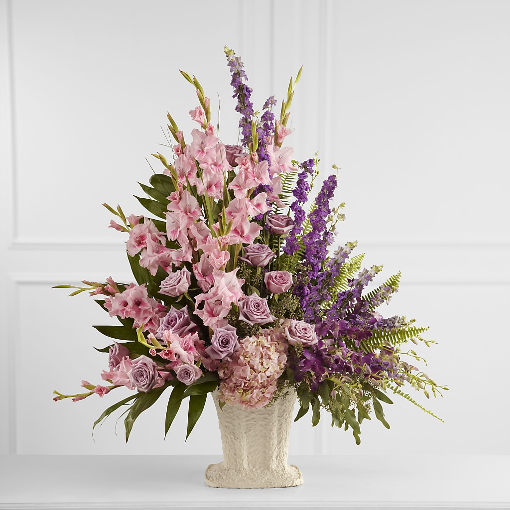 Flowing Garden Arrangement – Flowers By Marianne, Hampton Falls NH