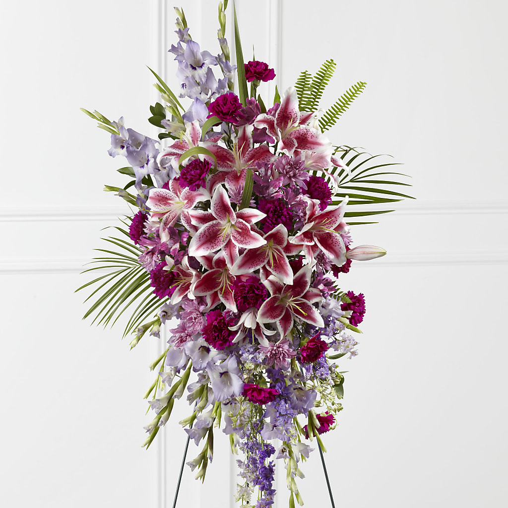Tender Touch Standing Spray – Flowers By Marianne, Hampton Falls NH
