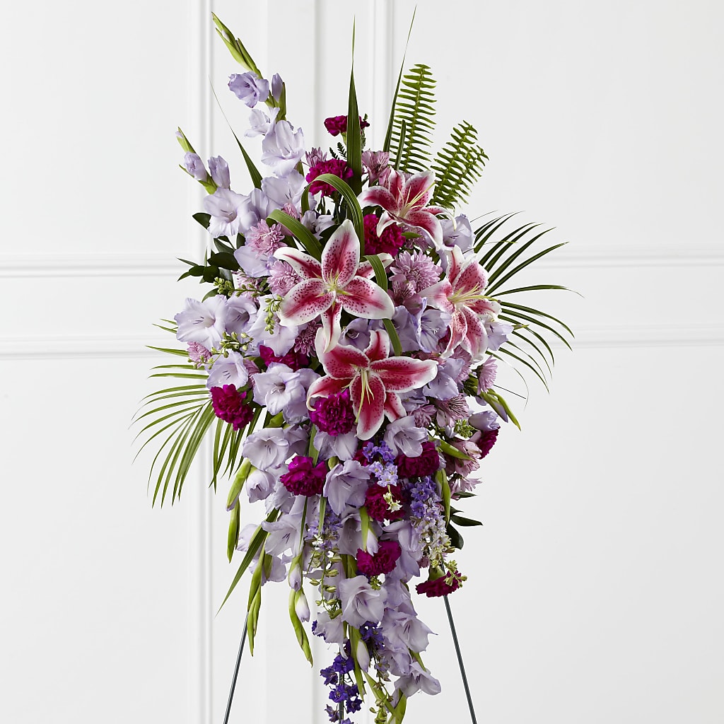 Tender Touch Standing Spray – Flowers By Marianne, Hampton Falls NH