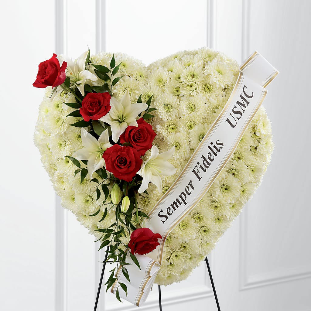 Heartfelt Hero Standing Heart – Flowers By Marianne, Hampton Falls NH