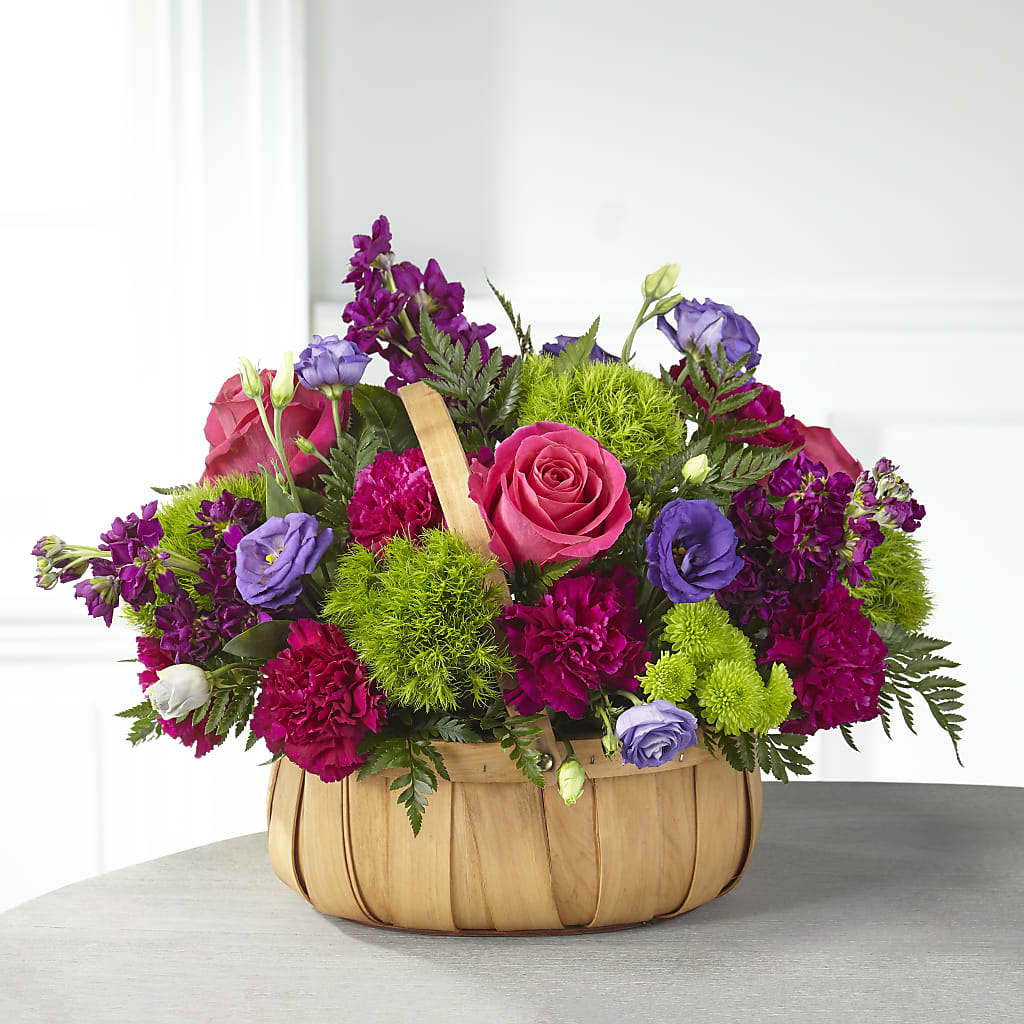 Serene Sanctuary Basket – Flowers By Marianne, Hampton Falls NH