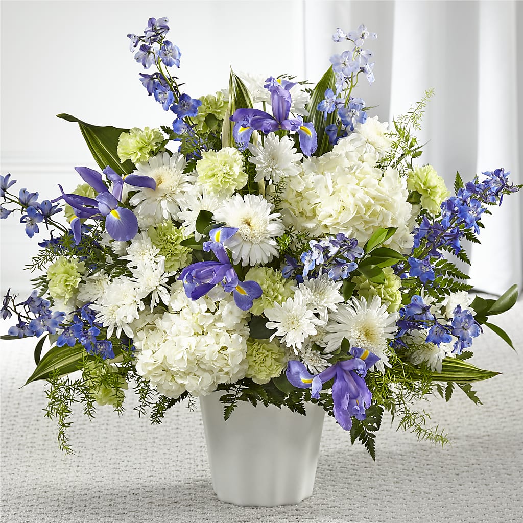 Soft Serenity Floor Basket – Flowers By Marianne, Hampton Falls NH