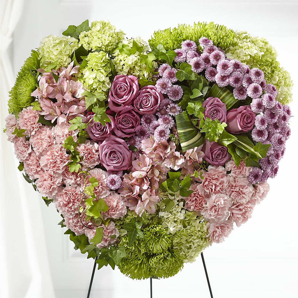 Heartwarming Standing Heart – Flowers By Marianne, Hampton Falls NH
