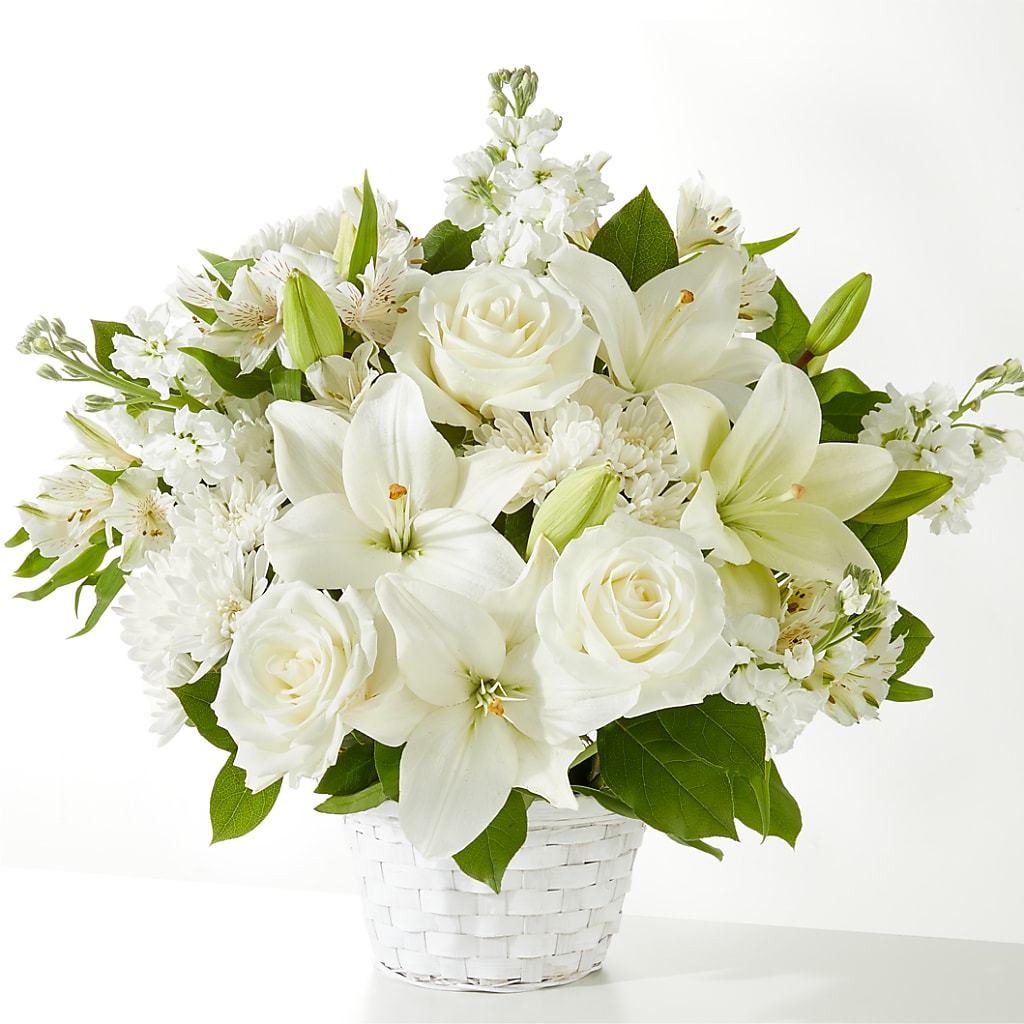 Peaceful Reflections Arrangement – Flowers By Marianne, Hampton Falls NH