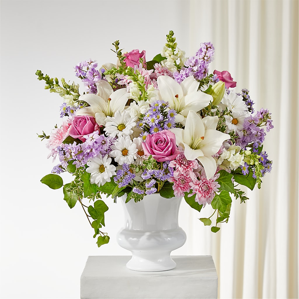 Remarkable Life Urn Arrangement – Flowers By Marianne, Hampton Falls NH