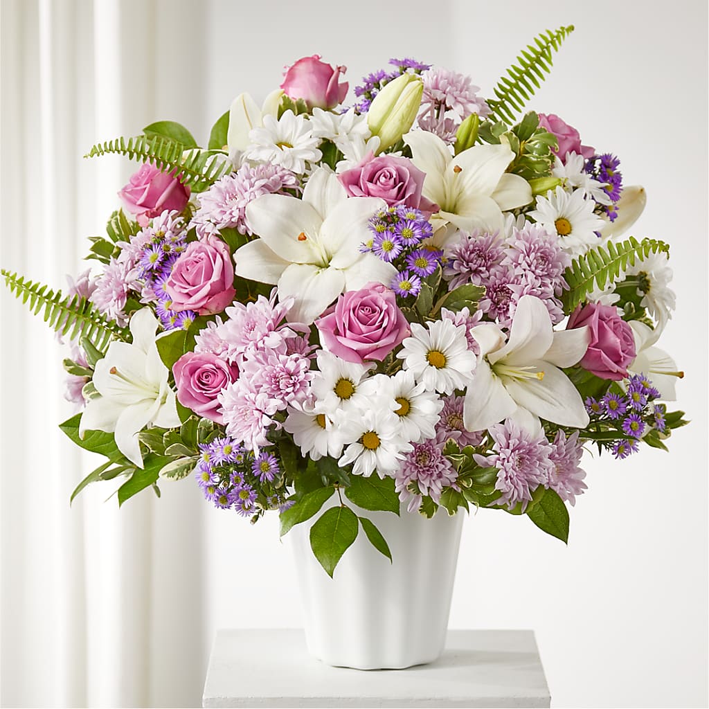Warmest Thoughts Tabletop Basket – Flowers By Marianne, Hampton Falls NH