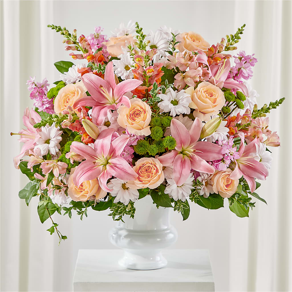Heartfelt Gesture Urn Arrangement – Flowers By Marianne, Hampton Falls NH