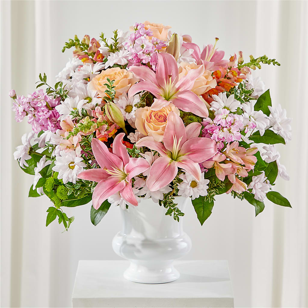 Heartfelt Gesture Urn Arrangement – Flowers By Marianne, Hampton Falls NH
