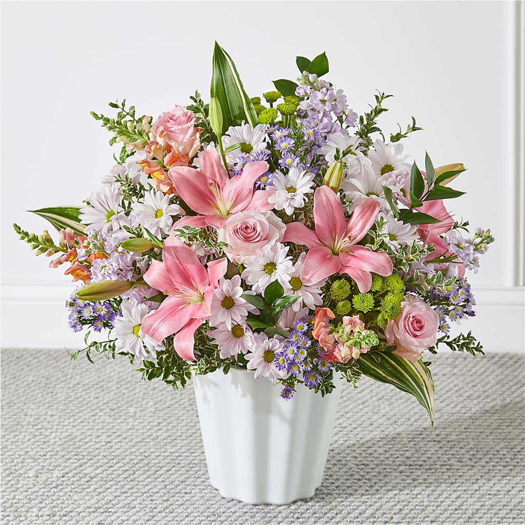 Abundant Compassion Floor Basket – Flowers By Marianne, Hampton Falls NH