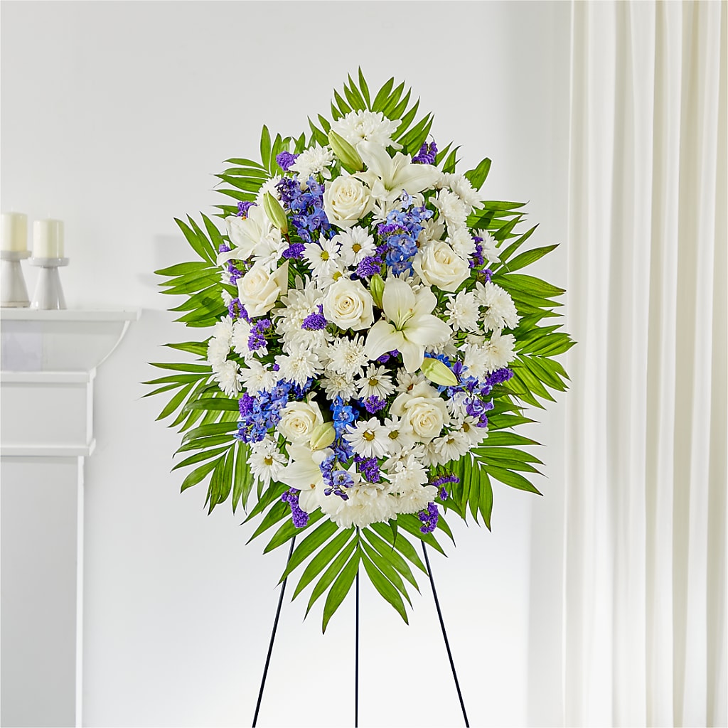 At Rest Standing Spray – Flowers By Marianne, Hampton Falls NH