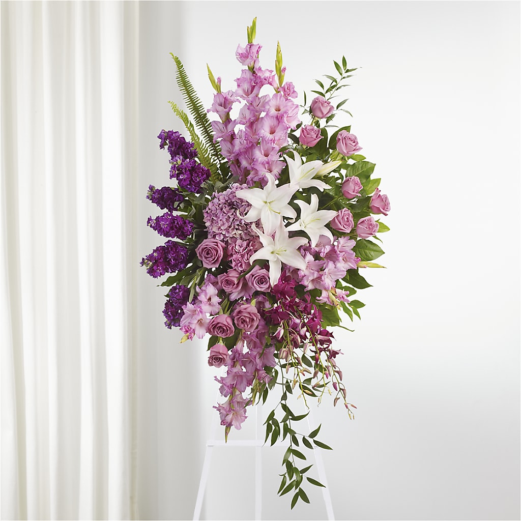 Never Alone Standing Spray – Flowers By Marianne, Hampton Falls NH
