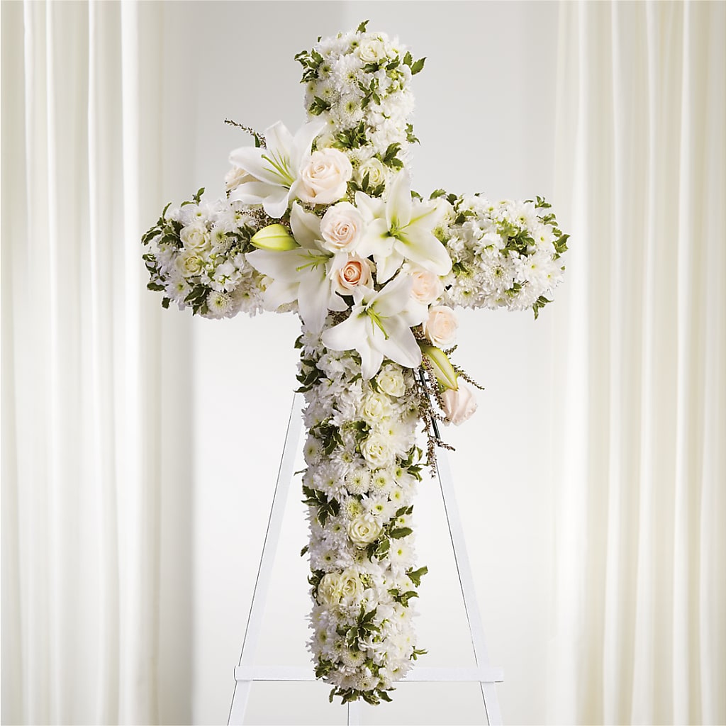 Spiritual Guidance Standing Spray – Flowers By Marianne, Hampton Falls NH