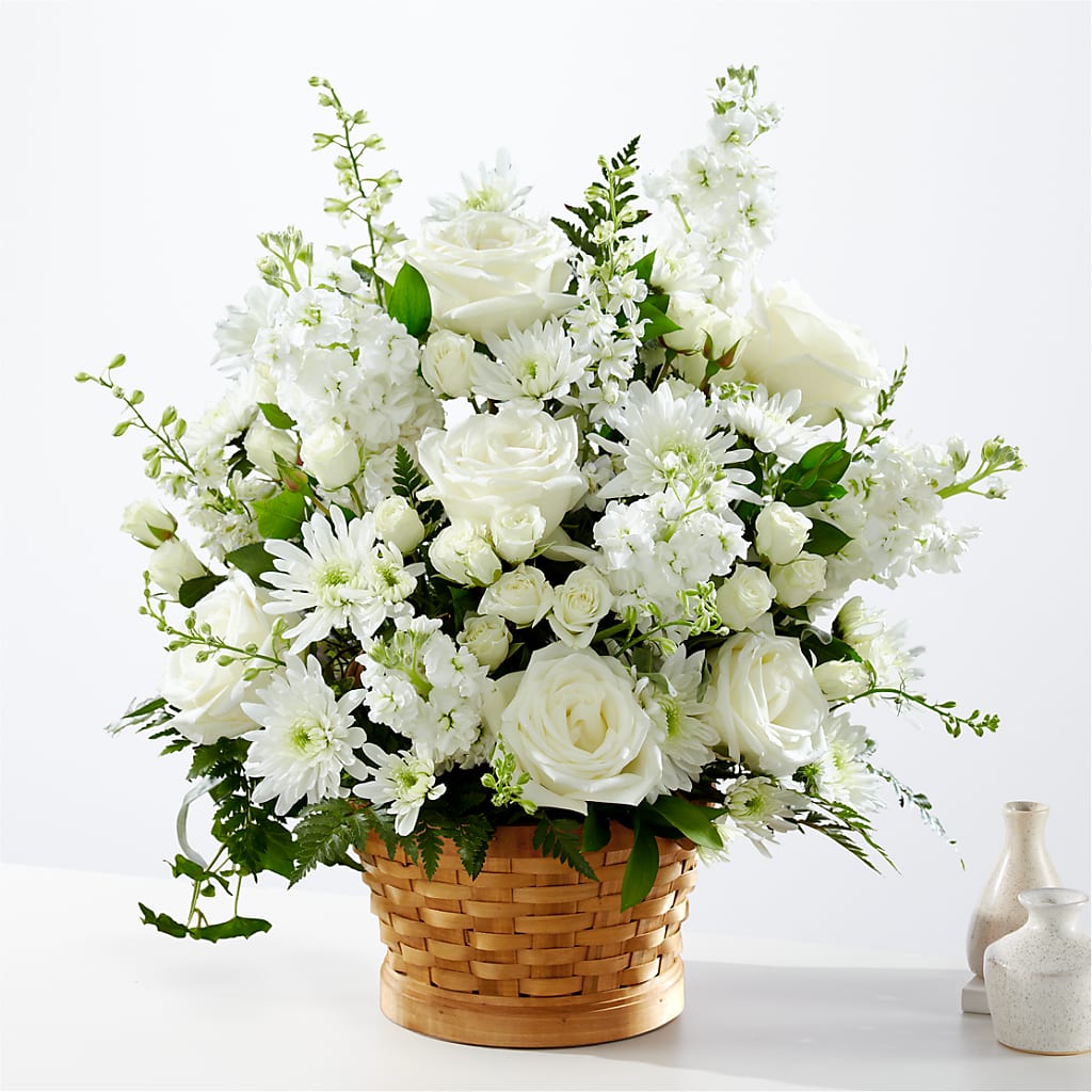Heartfelt Condolences Arrangement – Flowers By Marianne, Hampton Falls NH