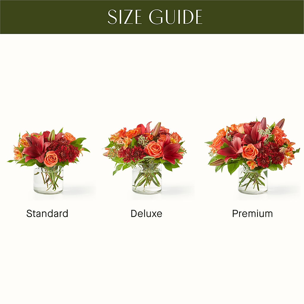 Crimson Leaves Bouquet – Flowers By Marianne, Hampton Falls NH