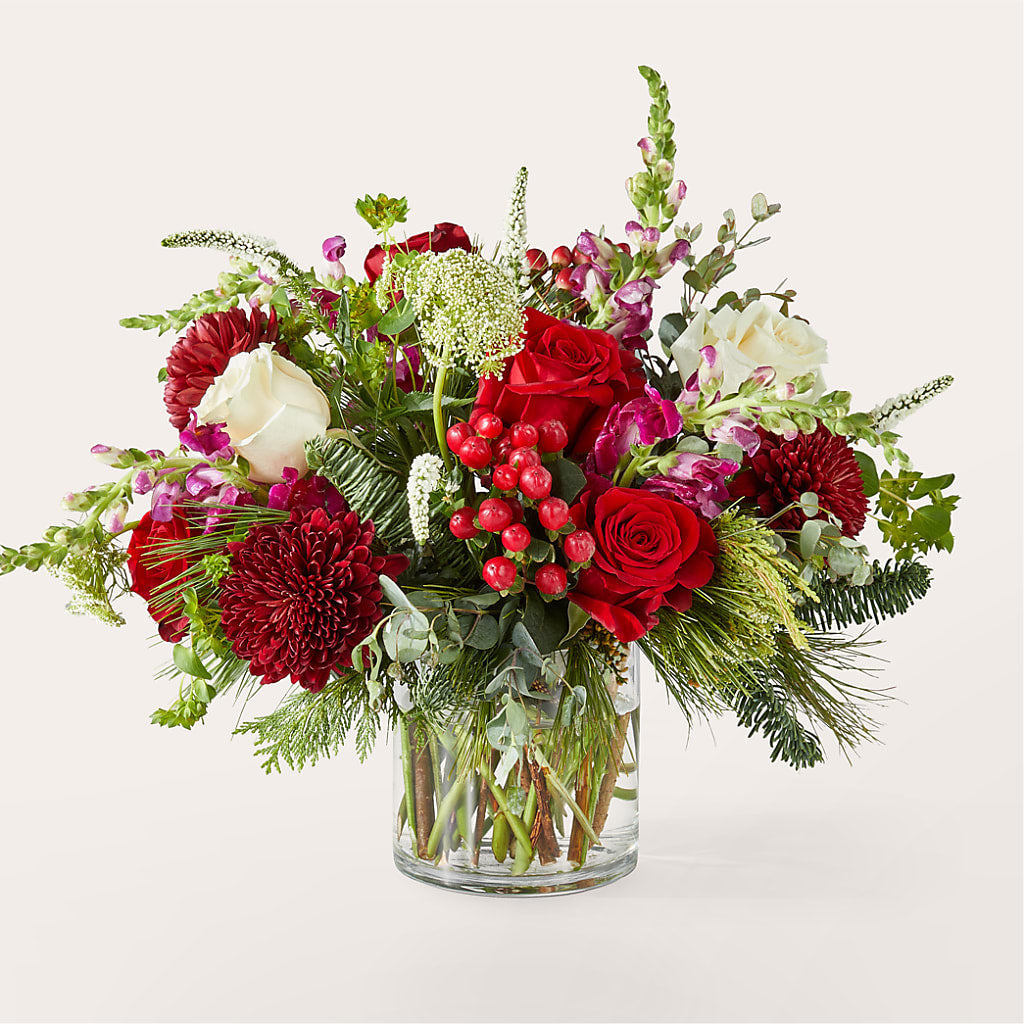 Cranberry Fizz Bouquet – Flowers By Marianne, Hampton Falls NH