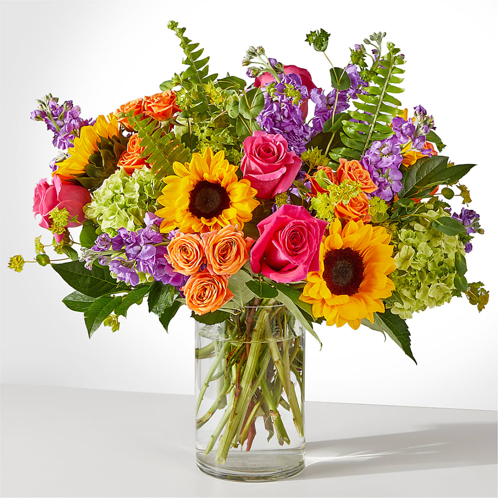 Vibrant Greetings Bouquet – Flowers By Marianne, Hampton Falls NH