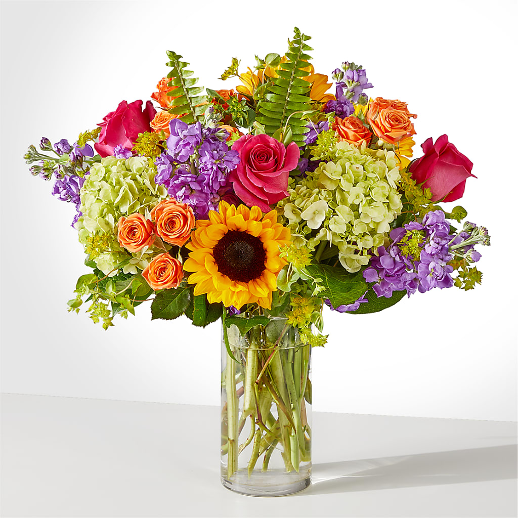 Vibrant Greetings Bouquet – Flowers By Marianne, Hampton Falls NH