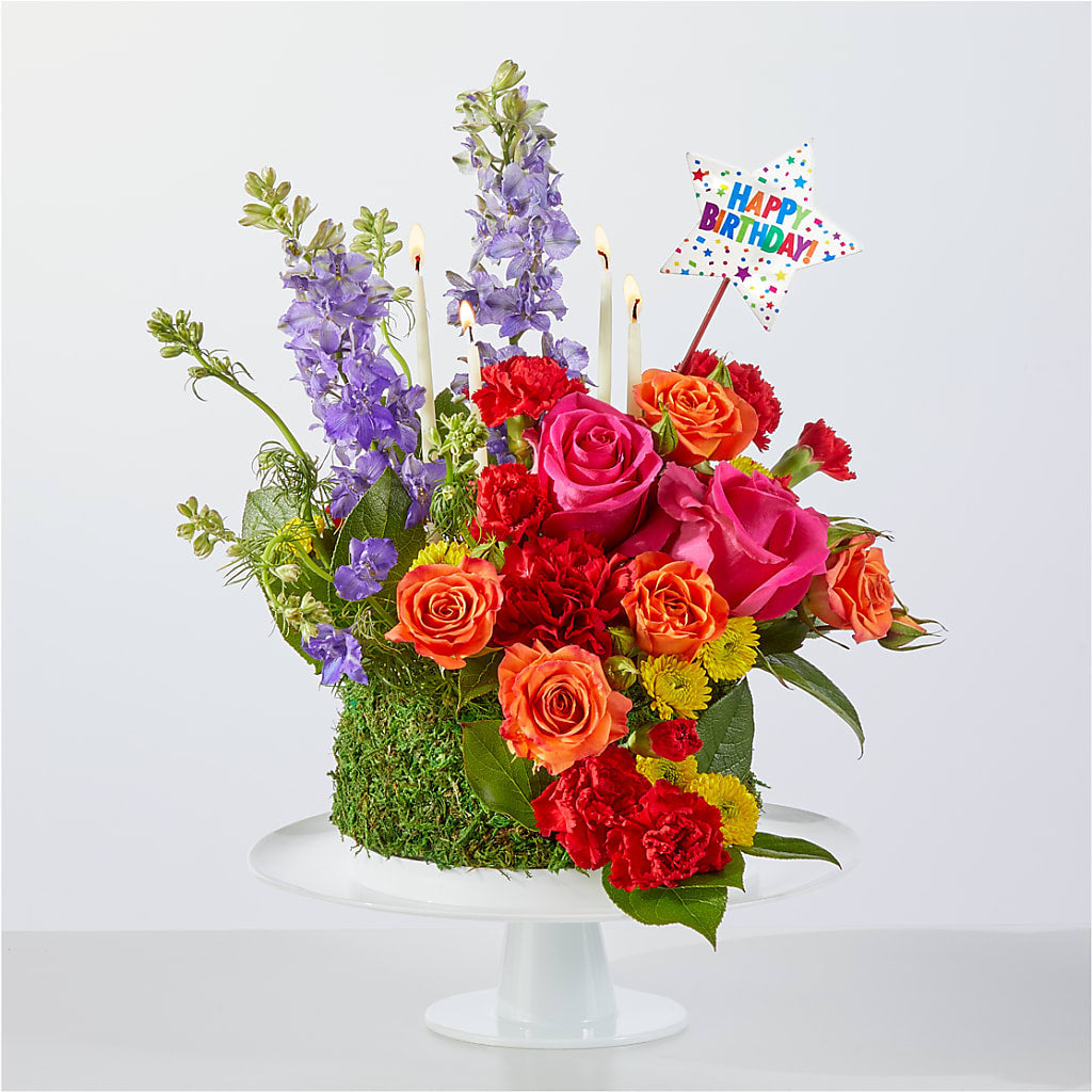 Best Year Yet Floral Cake – Flowers By Marianne, Hampton Falls NH