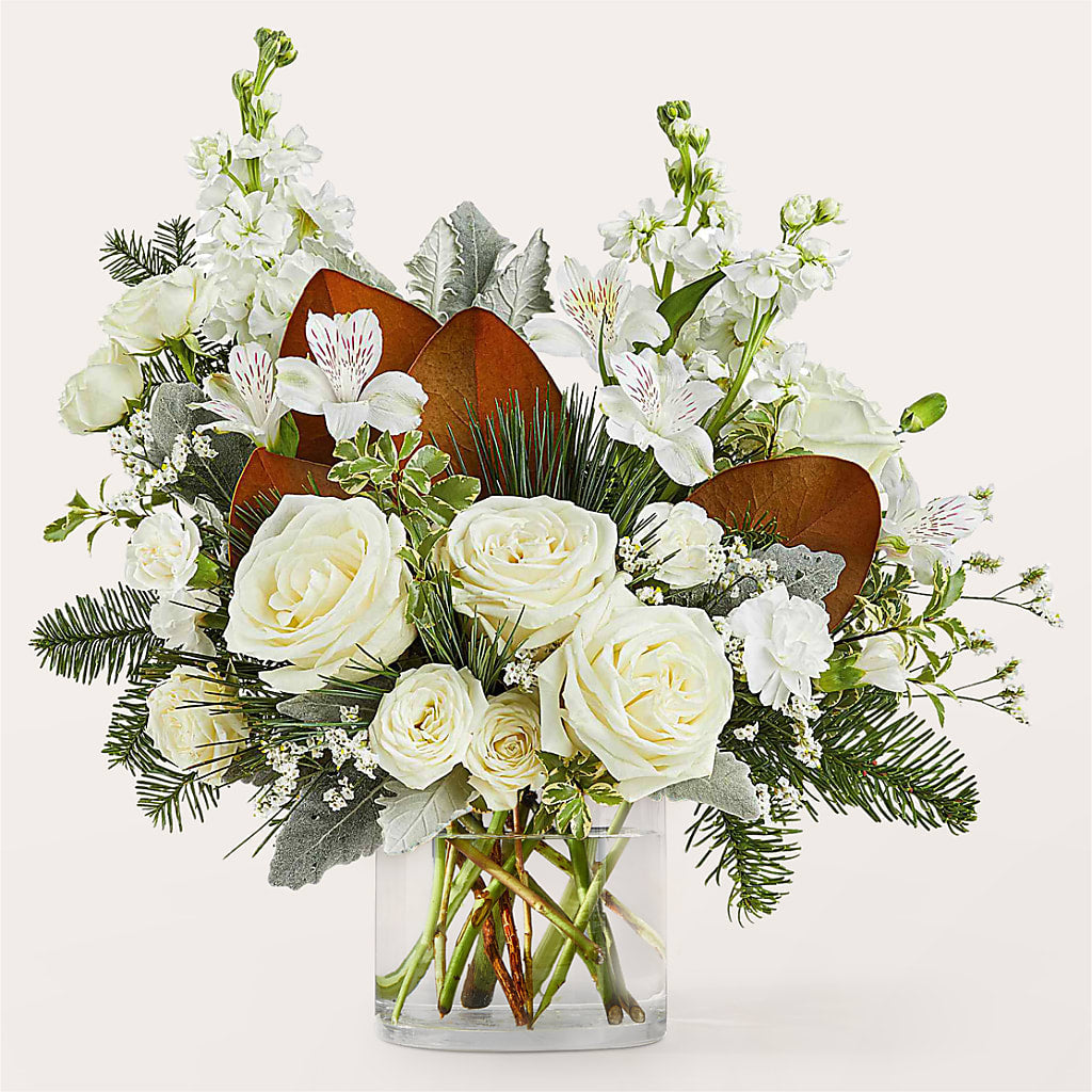 Fresh Snowfall Bouquet – Flowers By Marianne, Hampton Falls NH