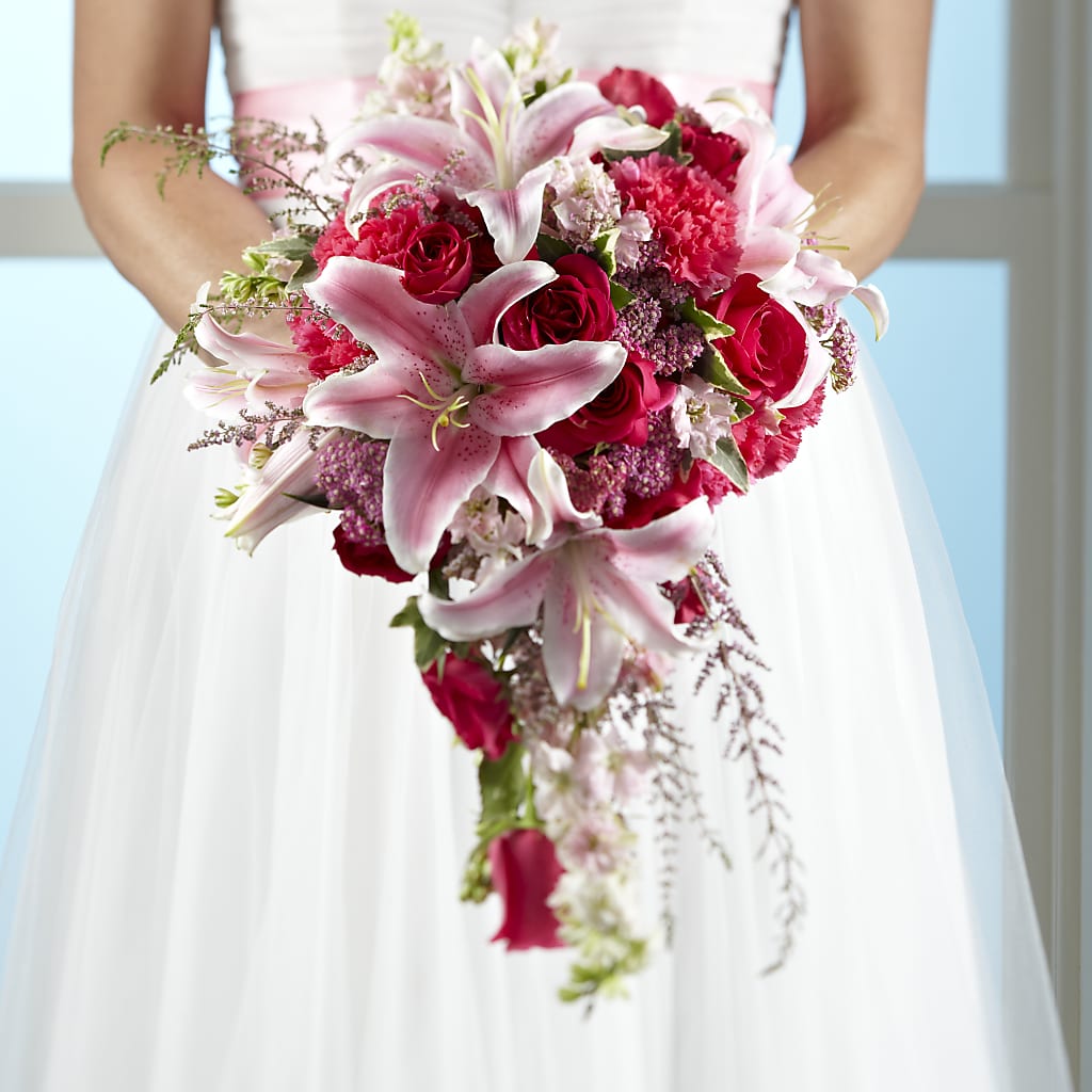 Lily & Rose Bouquet – Flowers By Marianne, Hampton Falls NH
