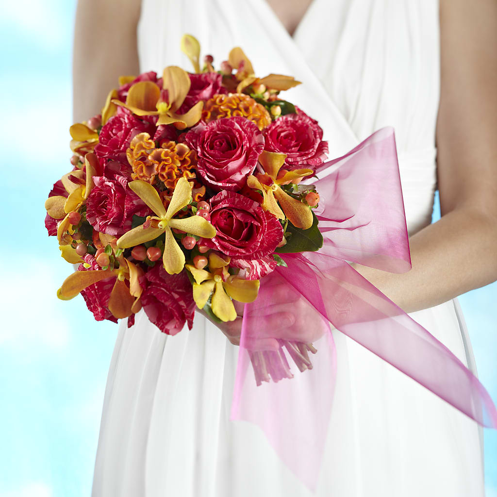 Brilliant Shades of Love Bouquet – Flowers By Marianne, Hampton Falls NH