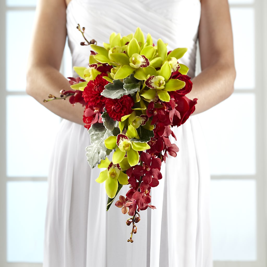 Elegant Orchid Bouquet – Flowers By Marianne, Hampton Falls NH