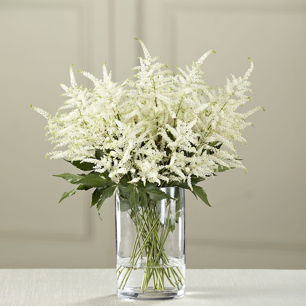 White Astilbe Bouquet – Flowers By Marianne, Hampton Falls NH