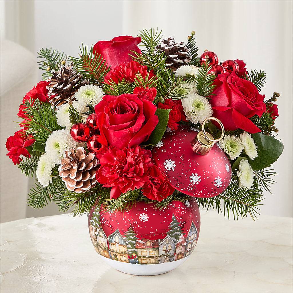 Christmas Carols Ornament –  Flowers By Marianne, Hampton Falls NH