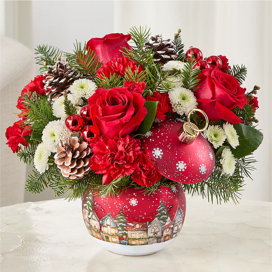 Christmas Carols Ornament –  Flowers By Marianne, Hampton Falls NH