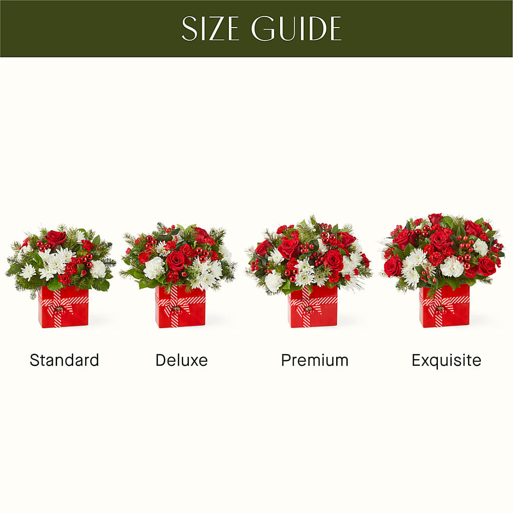 Presents Under the Tree Bouquet –  Flowers By Marianne, Hampton Falls NH