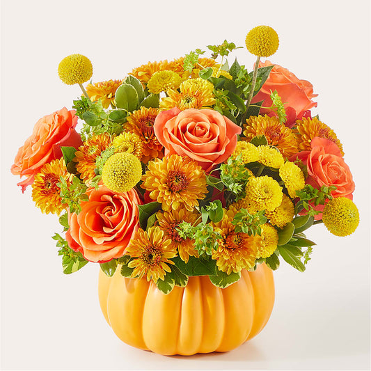 Gourdgeous Pumpkin –  Flowers By Marianne, Hampton Falls NH