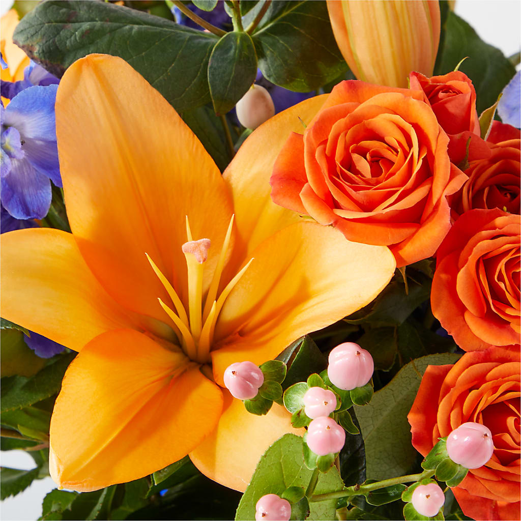 Radiant Citrus Bouquet –  Flowers By Marianne, Hampton Falls NH