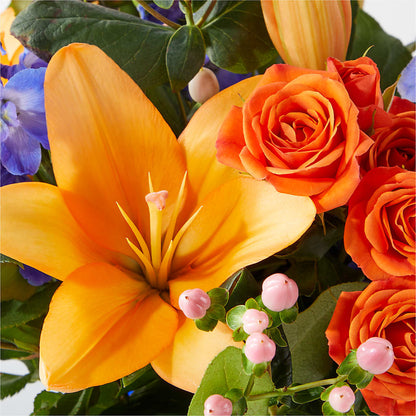 Radiant Citrus Bouquet –  Flowers By Marianne, Hampton Falls NH