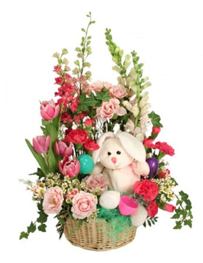 Bunny Blooms Basket –  Flowers By Marianne, Hampton Falls NH